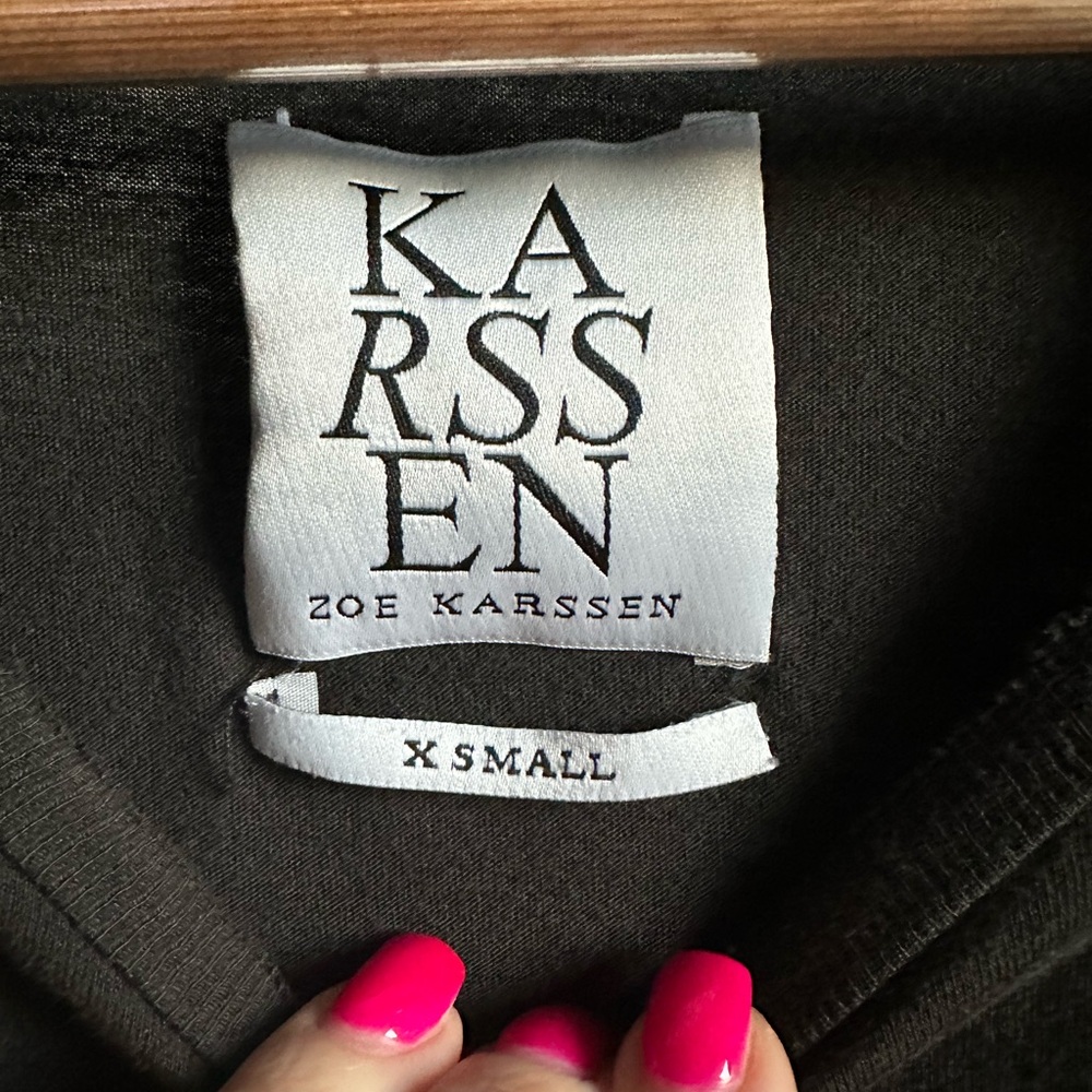 Zoe Karssen New York Girls Vintage Style T-Shirt sz: XS - Picture 4 of 6